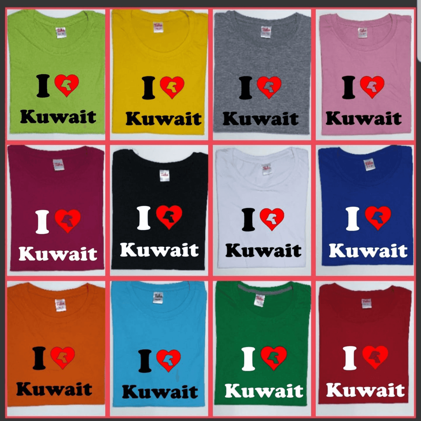 I Love Kuwait Women T-Shirt