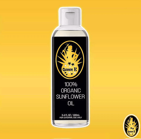 Queen K 100% Organic Sunflower Oil - 100ml