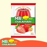 Mr. Hat Gulaman Flavored Strawberry 10pcs Pack × 25g