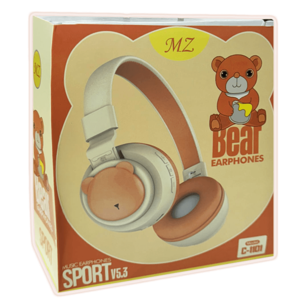 سماعات رأس رياضية لاسلكية V5.3 Bear C-1101