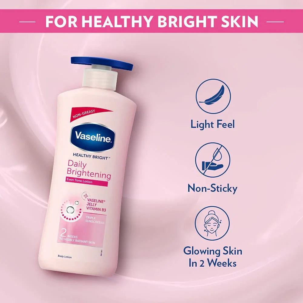 Vaseline Daily Brightening Even Tone Lotion - 600ml