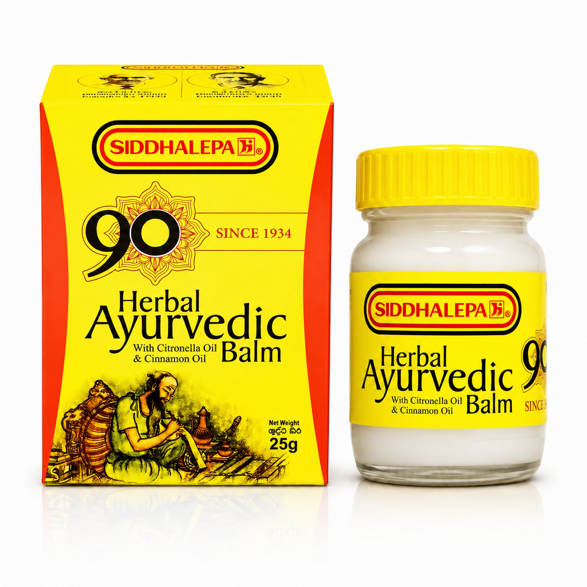 Siddhalepa Herbal Ayurvedic Balm - 25g