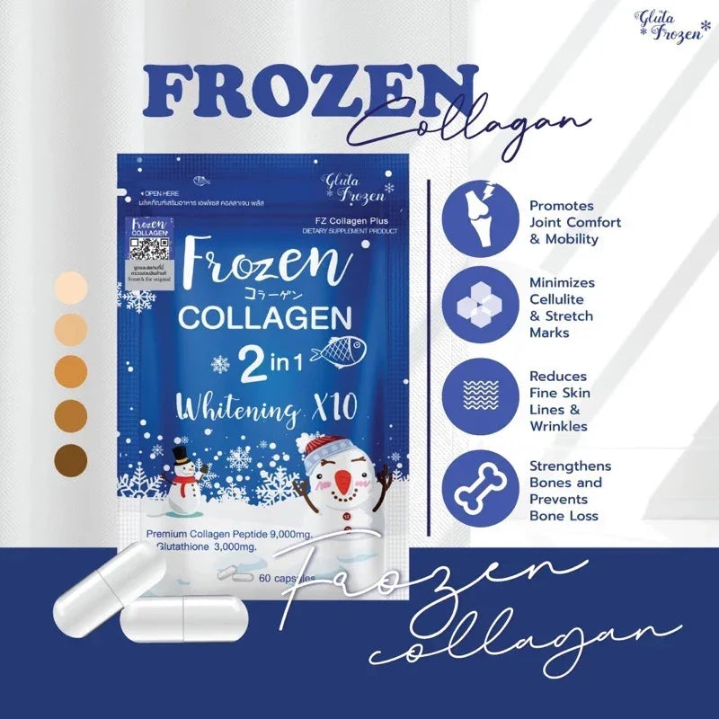 Frozen Collagen Plus 2 in 1 Brightening X10 - 60s