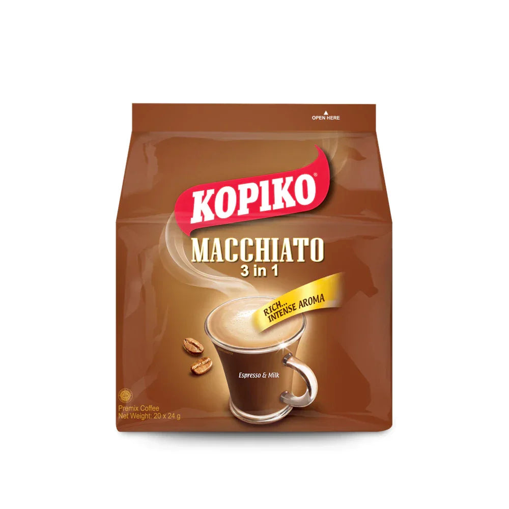 Kopiko Macchiato 3 in 1 - (20x24g) 480g