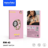 ساعة ذكية للنساء من Haino Teko Germany RW-43 مع 3 أزواج من الأشرطة