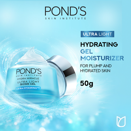 Pond's Hydra Miracle Ultra Light Biome Moisturizer Gel - 50g