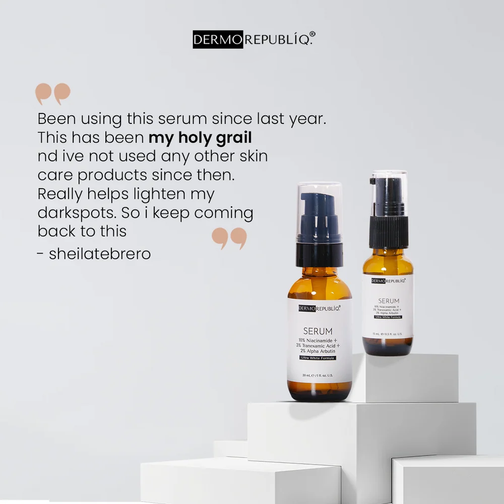 Dermorepubliq 10% Niacinamide Ultra White Formula Serum - 30ml