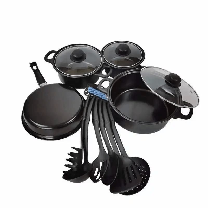 Multi Function Non-Stick Kitchen Cookware Set 13 Pcs RMCW - 9713