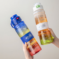 Portable Sports Water Bottle With Flip Lid - 1000ml