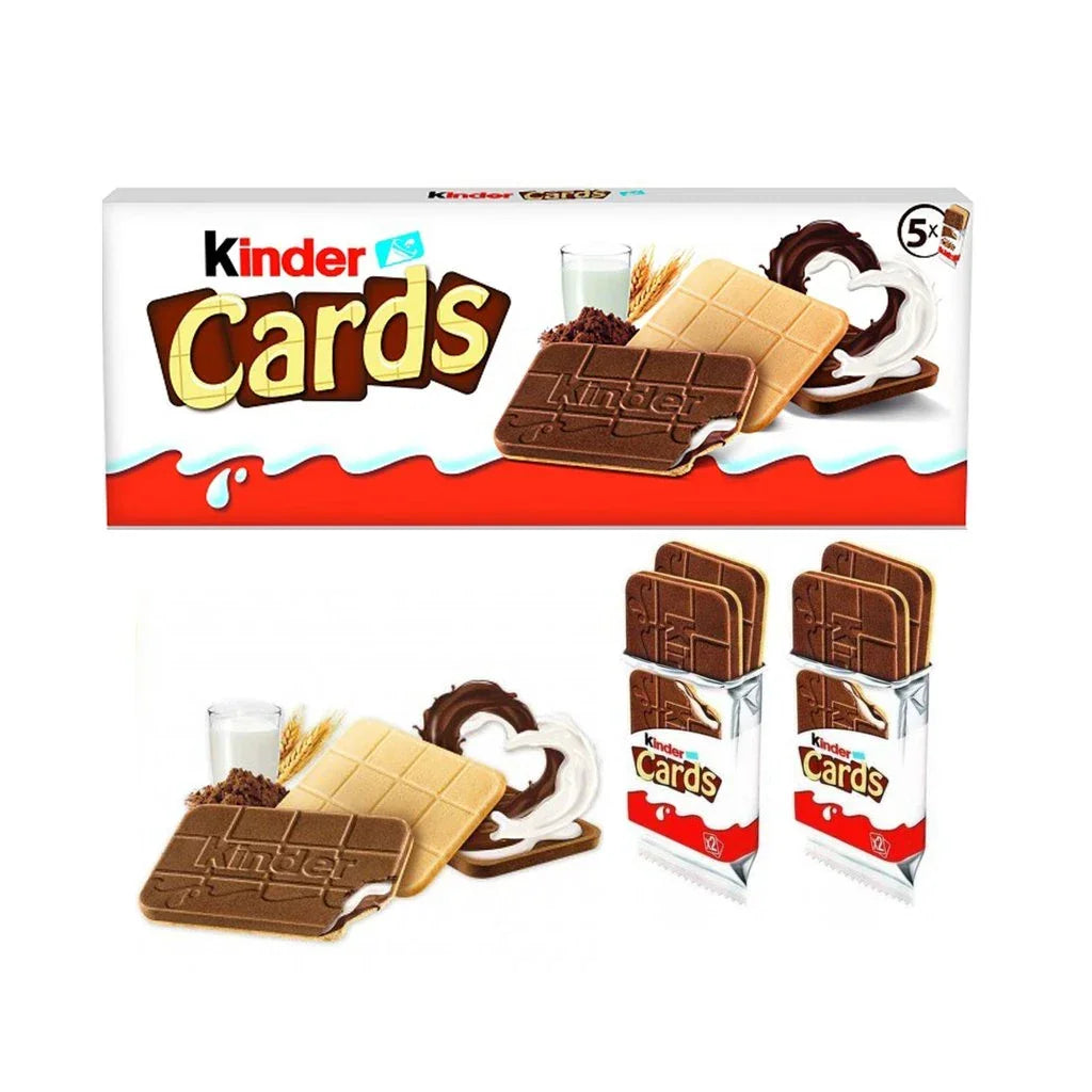 Kinder Card Chocolate Cake Bar - 25.65g × 5Pcs