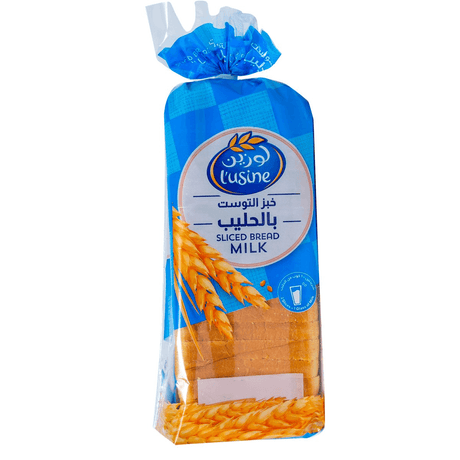 خبز الحليب المقطّع من لوزين - 600 جرام