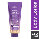 Luxe Organix Retinol + Gluta Youthful Radiance Brightening Serum Lotion - 350ml