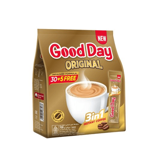 Good Day Original 3 in 1 Instant Coffee - 35 Sticks x 20g (700g)