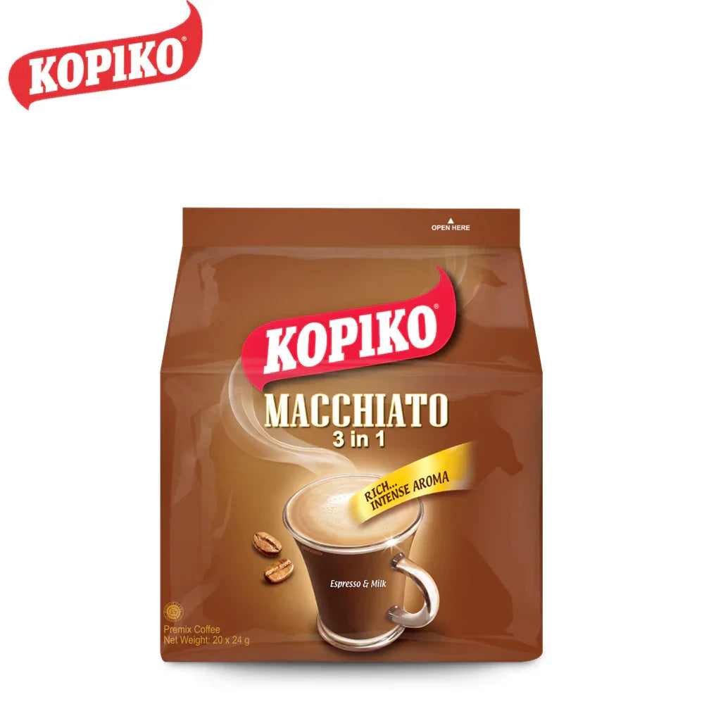 Kopiko Macchiato 3 in 1 - (20x24g) 480g