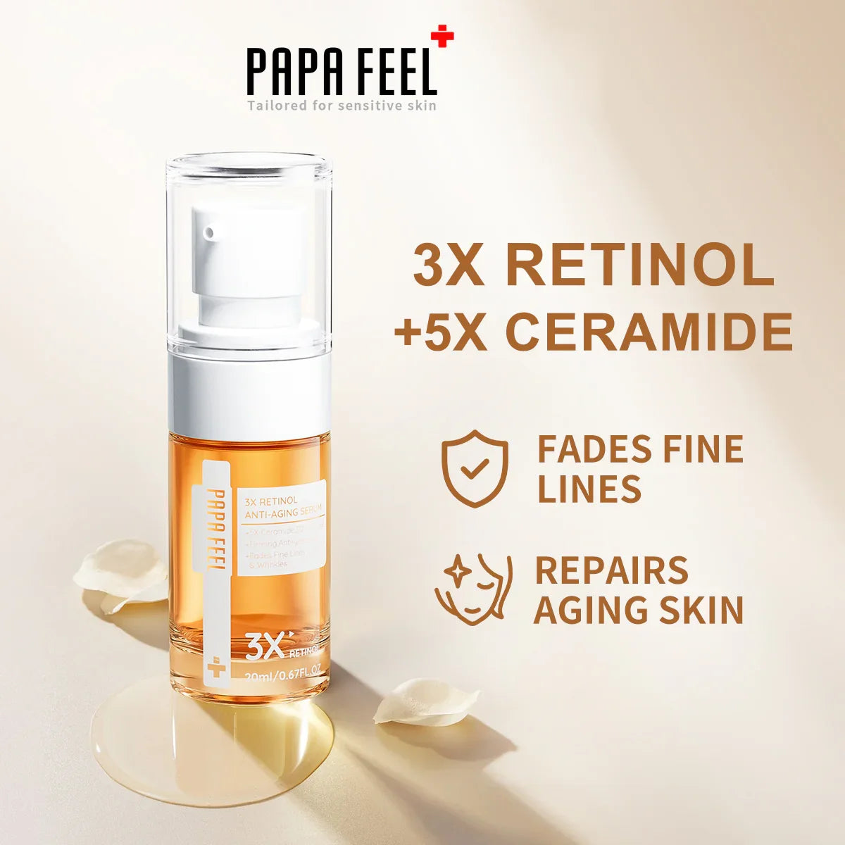 Papa Feel 3X Retinol Anti-Aging Serum - 20ml – Pinoy Hyper Kuwait