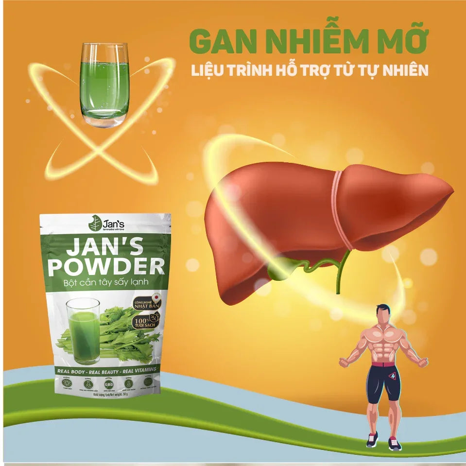 Jan's Freeze-Dried Celery Powder - 100g