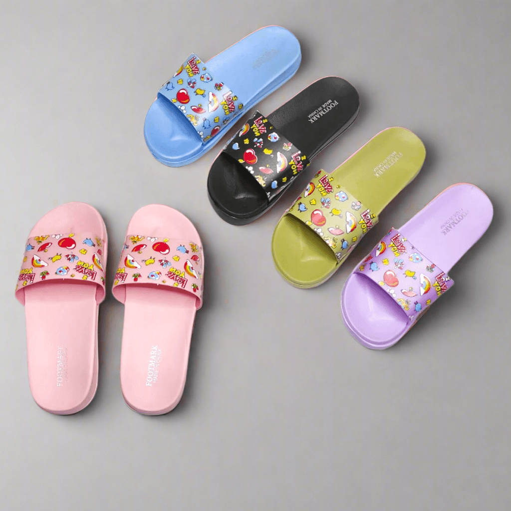 Foot Mark High Quality Anti-Slip Ladies Slippers XY-123