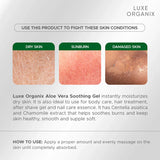 Luxe Organix Aloe Vera Soothing Gel - 100ml