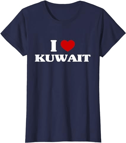 I Love Kuwait Women T-Shirt