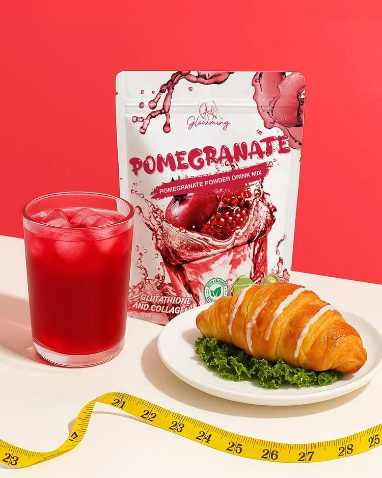 Glowming Pomegranate Powder Drink Mix - 10 Sachets x 20g