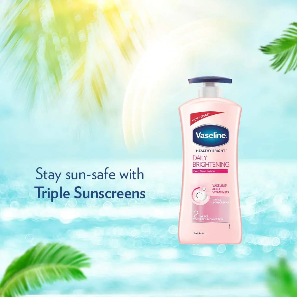 Vaseline Daily Brightening Even Tone Lotion - 600ml