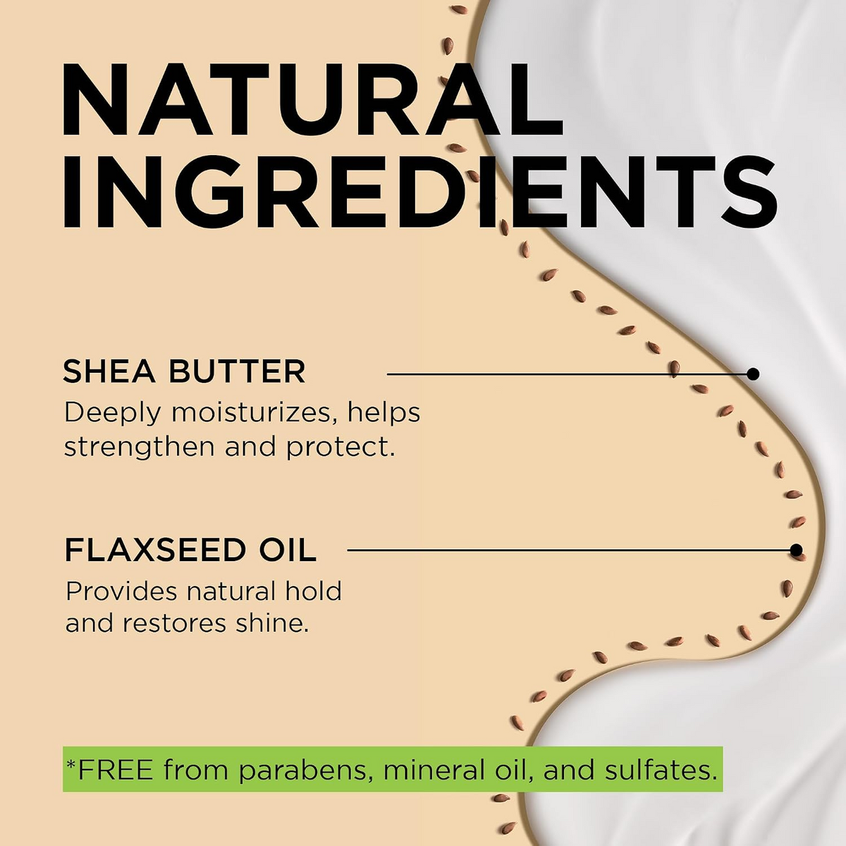 African Pride Shea Butter & Flaxseed Oil Curling Hair Cream - 340g