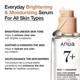 Anua 7+ Rice Ceramide Hydrating Barrier Serum - 50ml