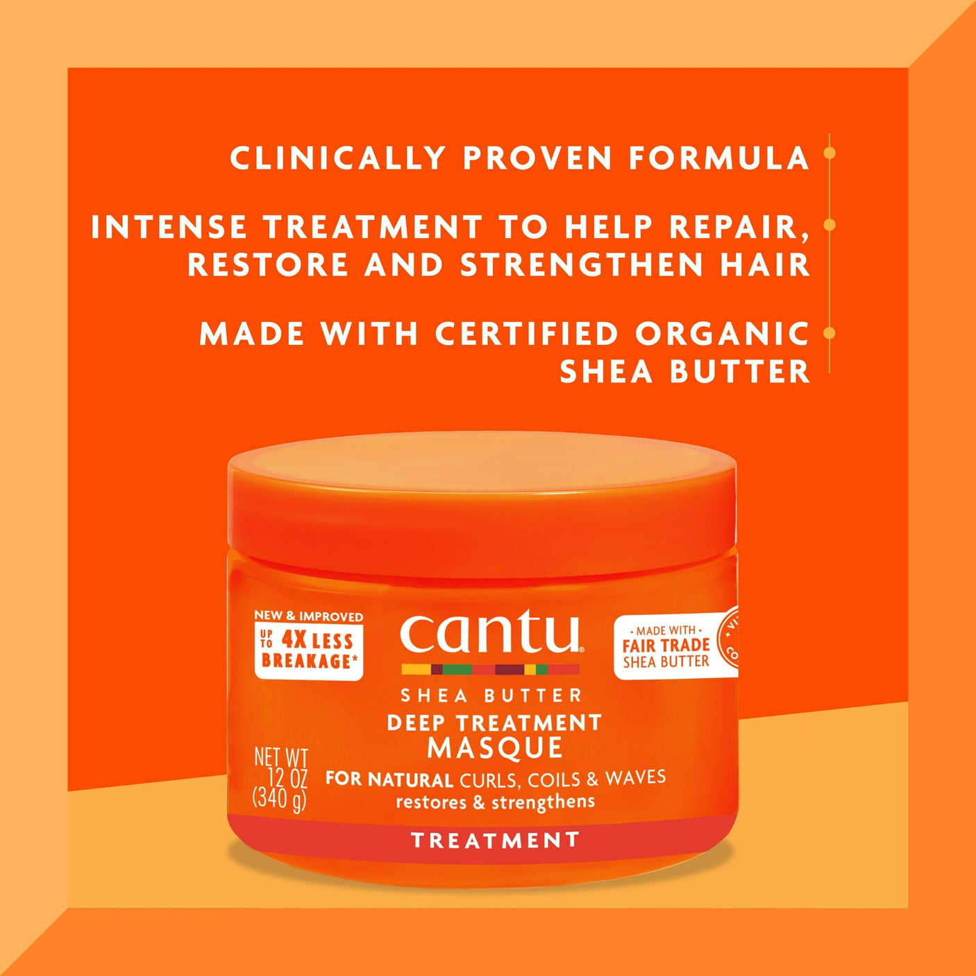 Cantu Shea Butter Deep Treatment Hair Masque - 340g