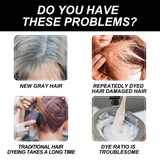 EELHOE Fruit Hair Dye Cream Brown Black - 80ml