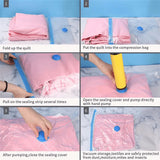 Clothes Organizer Space Saving Vacuum Bag - 50 × 60Cm