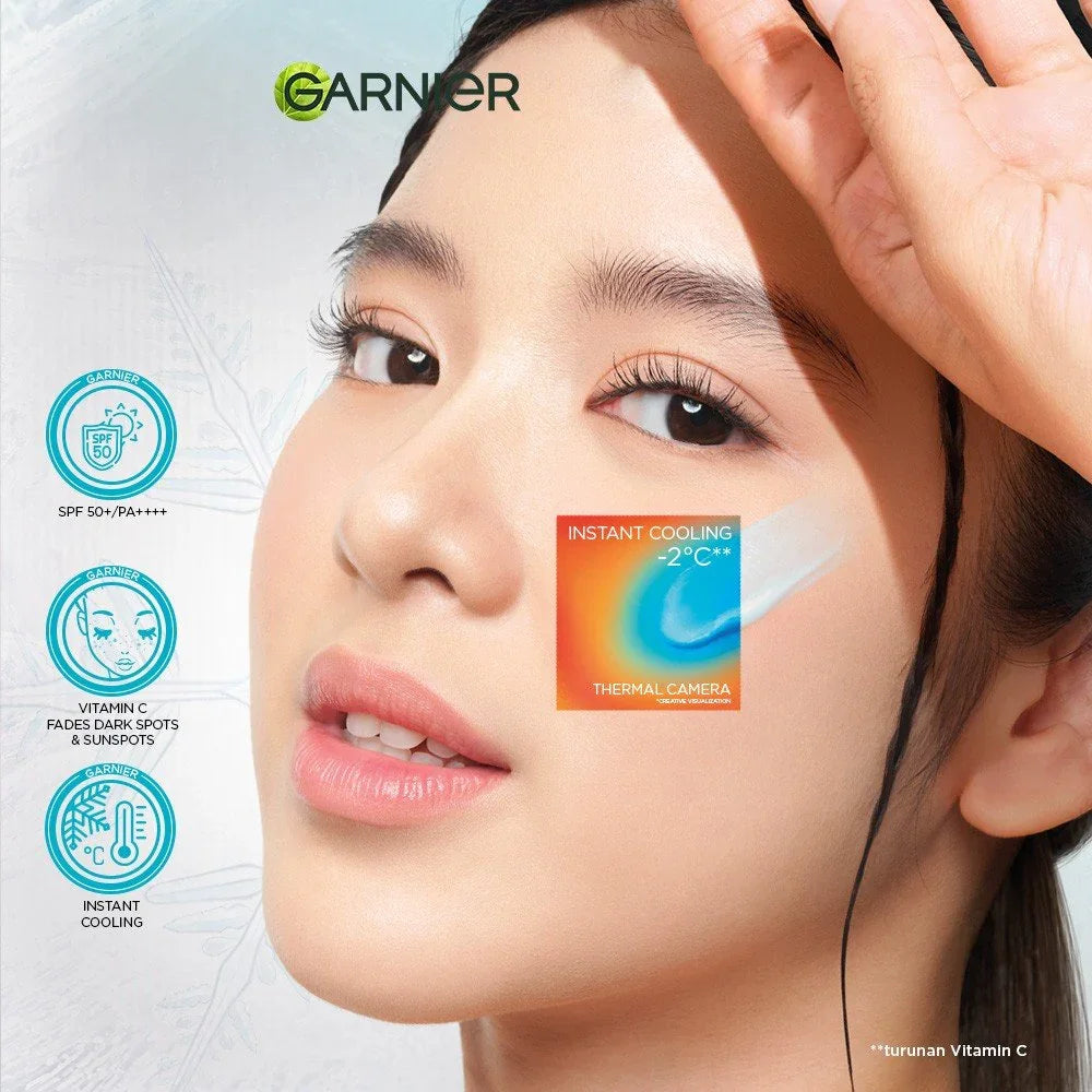Garnier Super UV Cooling Watergel Sunscreen SPF 50+ PA++++ - 30ml