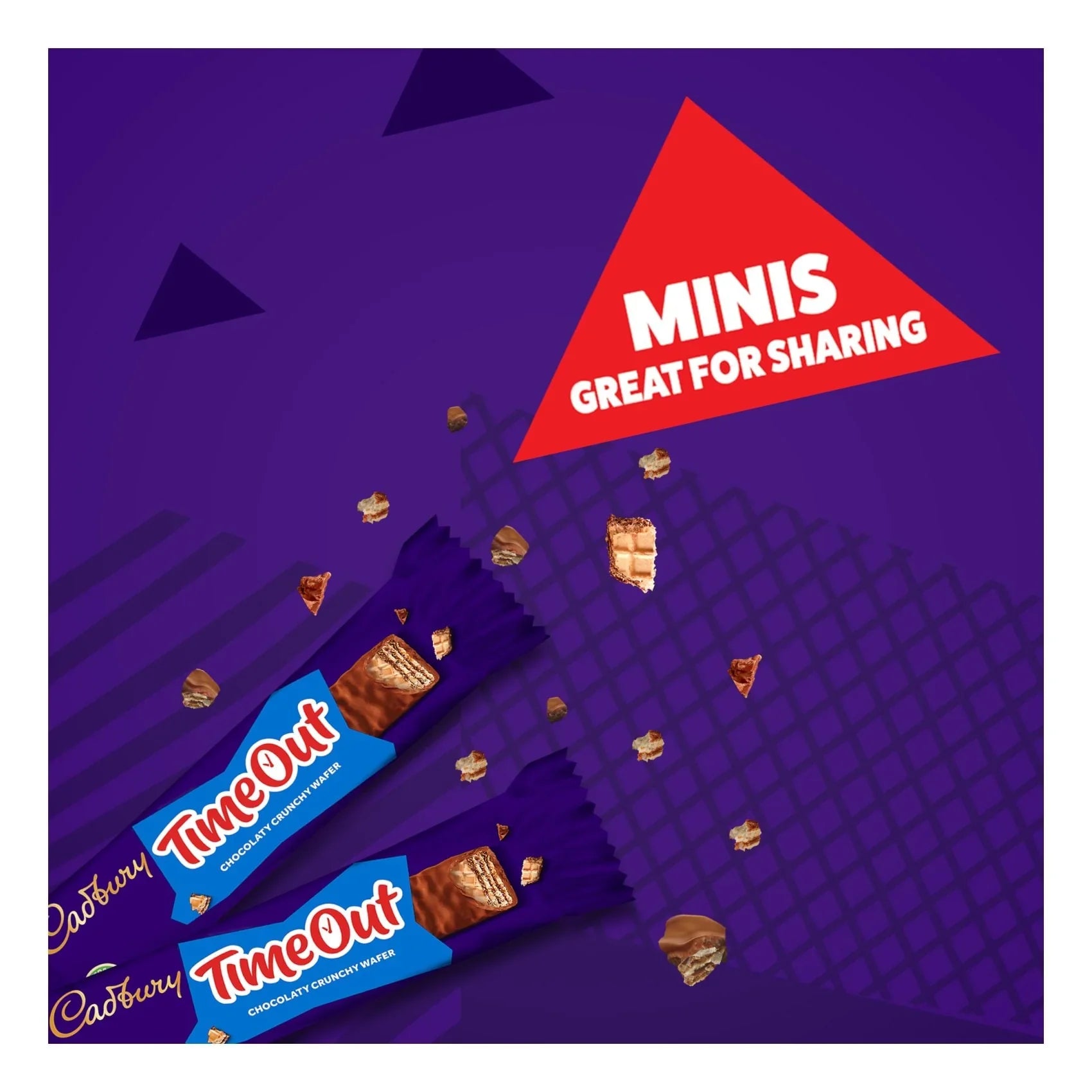 Cadbury Timeout Chocolate Crunchy Wafer - 20.8g