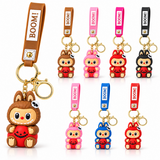 Labubu Cute Cartoon Keychain (Assorted colors) - 1 Pcs