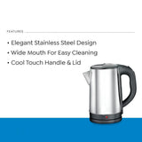 Pure Stainless Steel Electric Kettle SKT353 - 2.0 Litres