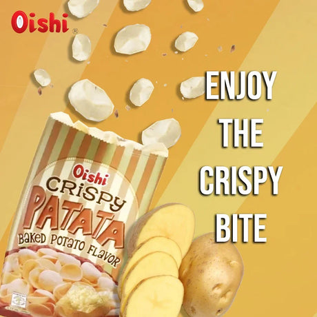 Oishi Chips Crispy Patata Baked Potato Flavor - 85g
