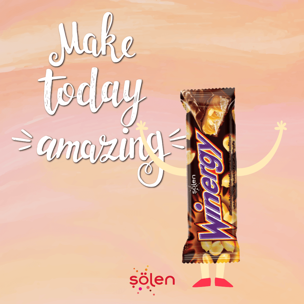 Solen Winergy Milk Chocolate With Caramel Nougat - 18g