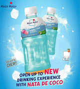 Mogu Mogu Bubble Gum Flavored Drink With Nata De Coco - 320ml