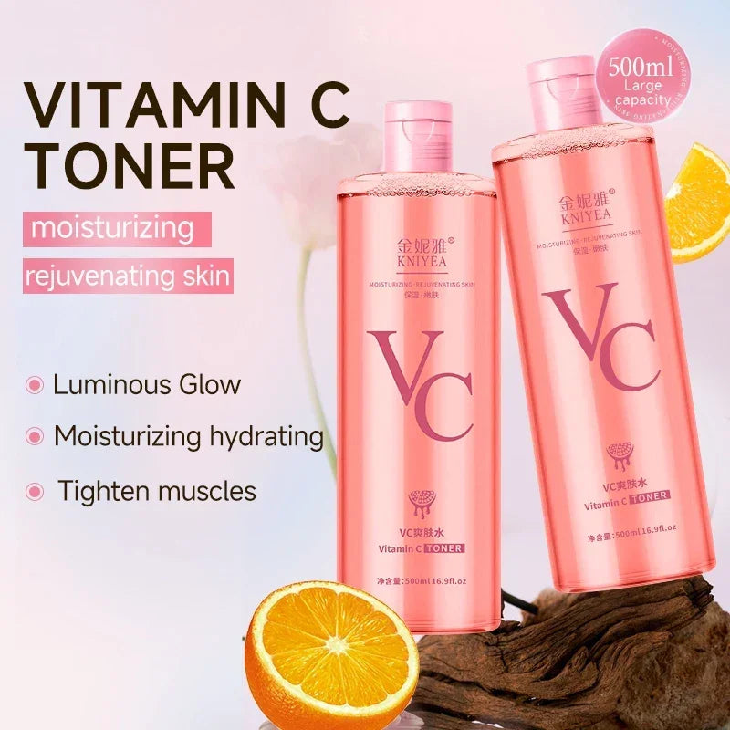 KNIYEA Moisturizing Vitamin C Toner - 500ml (Red)