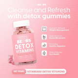Vita Bears Chewable Detox Vitamins Gummies