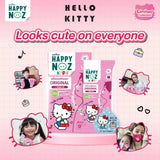 Happy Noz Kids Onion Oil Sticker Original Formula Hello Kitty - 6 Pcs
