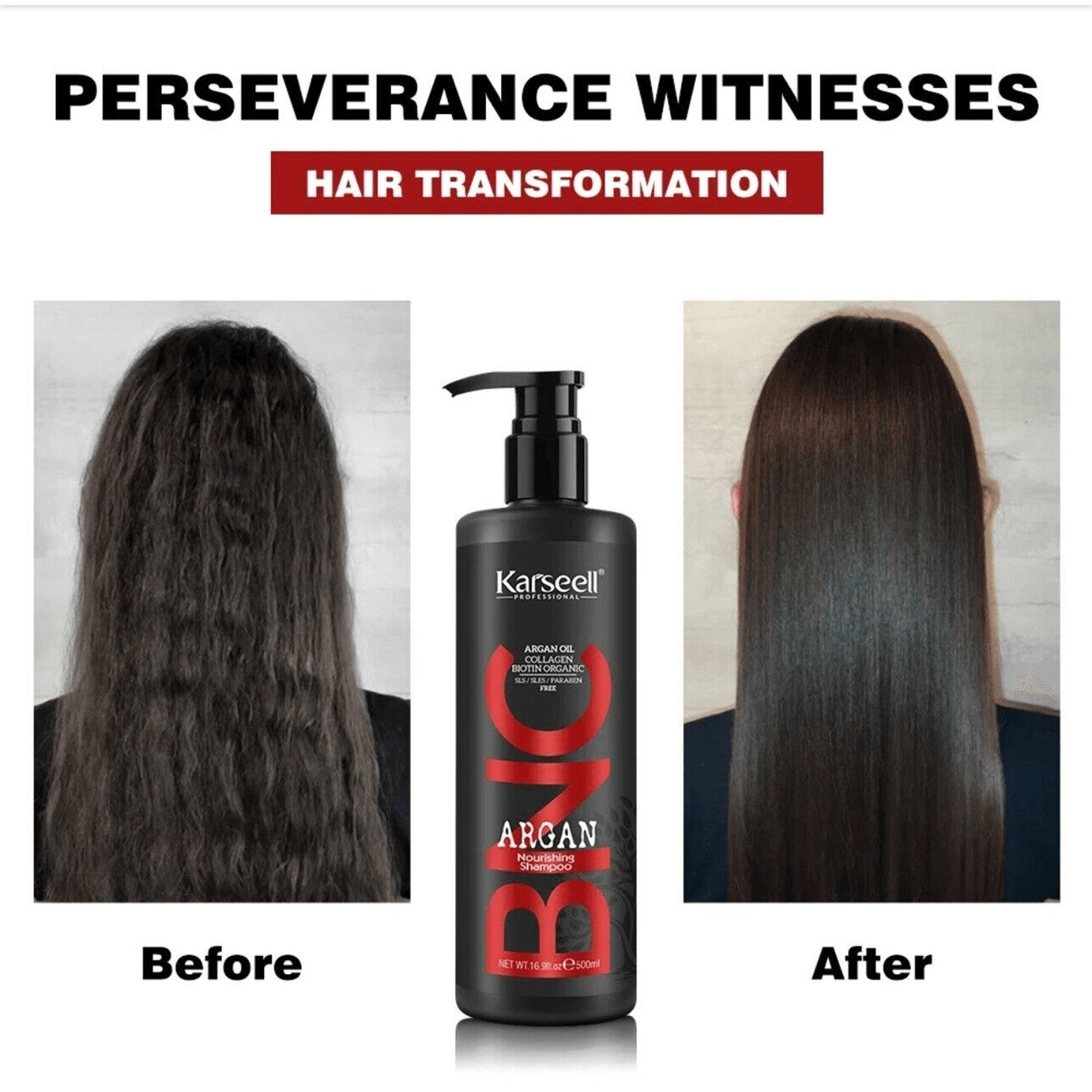 Karseell BNC Argan Nourishing Shampoo - 500ml