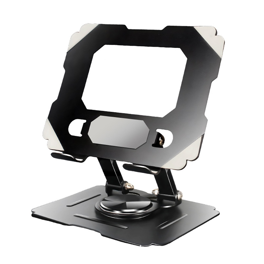 Rotating Base Metal Foldable Desktop Stand