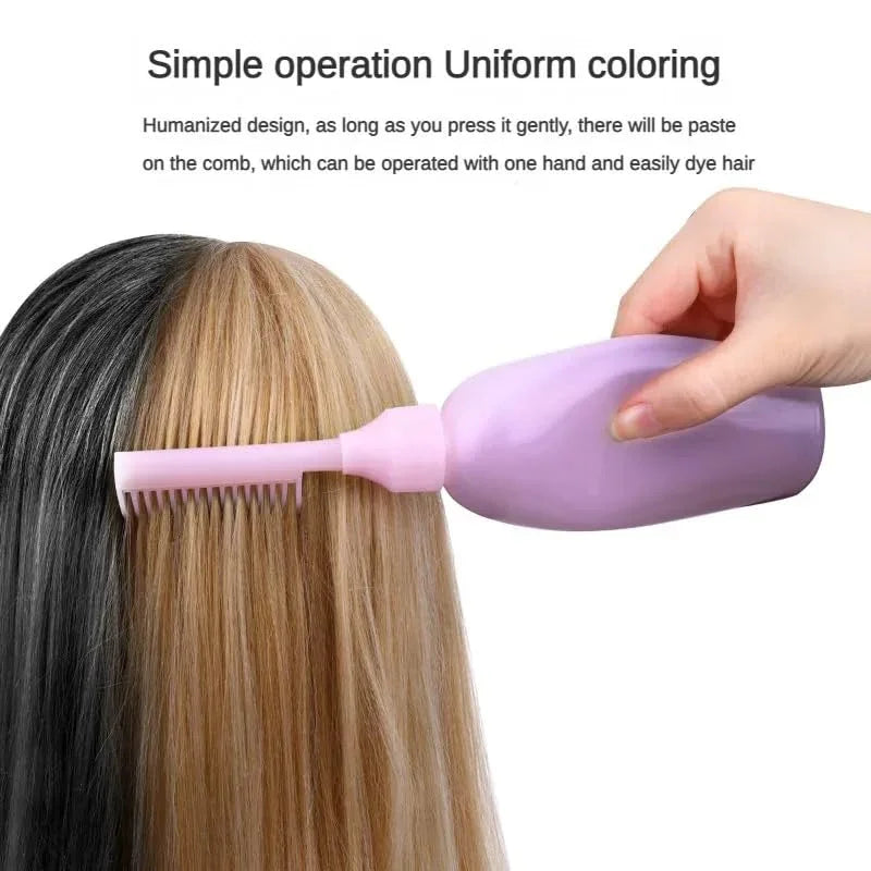 Refillable Hair Dye Brush Bottle