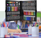 Back To School Portable Kids Drawing Art Set 168Pcs