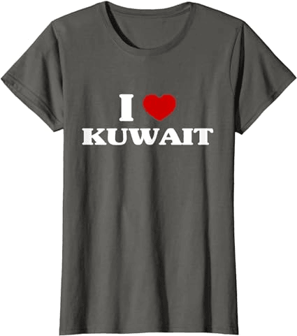 I Love Kuwait Women T-Shirt