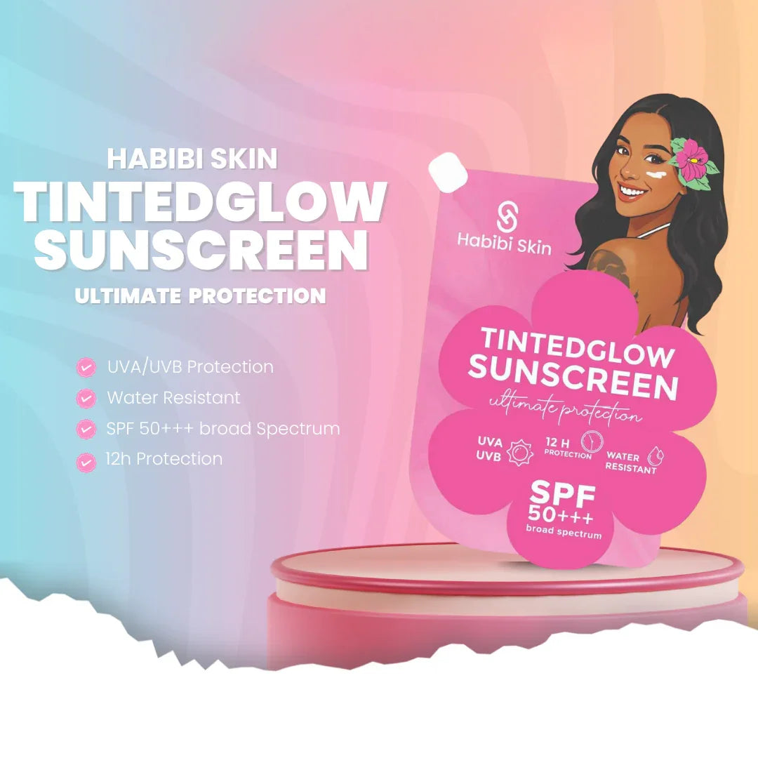 Habibi Skin Tinted Glow Sunscreen SPF50 - 50g