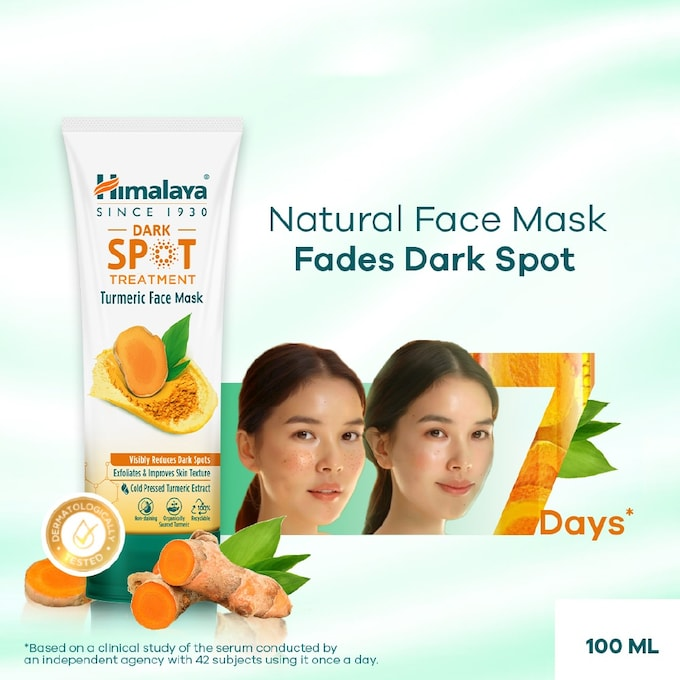 Himalaya Dark Spot Clearing Turmeric Face Mask - 100ml