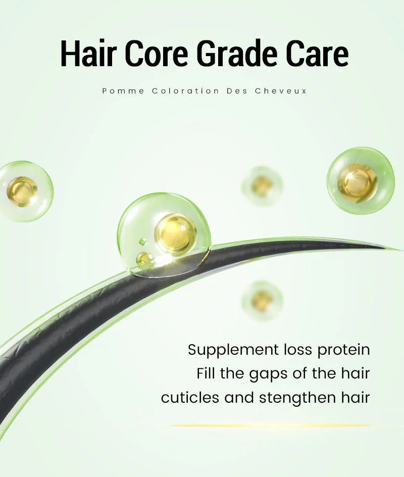 Nice Fresh Ammonia Free Natural Black Hair Color Cream 2.0 - 500ml+500ml