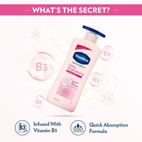 Vaseline Daily Brightening Even Tone Lotion - 600ml