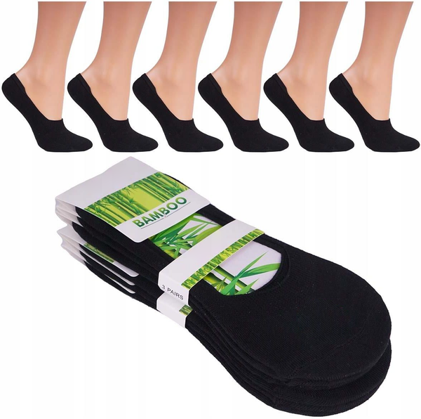 Bamboo Fashion Ankle Socks - 3 Pairs